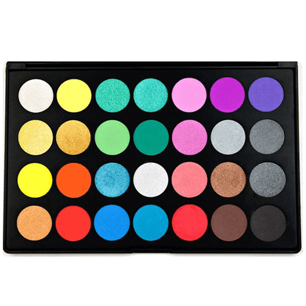 28 Color Shimmer Palette - Stunning your Eye Looks-My Makeup Brushset