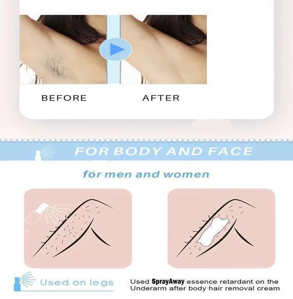 Hair Removal Spray – Fast and Painless Solution for Smooth Skin-My Makeup Brushset