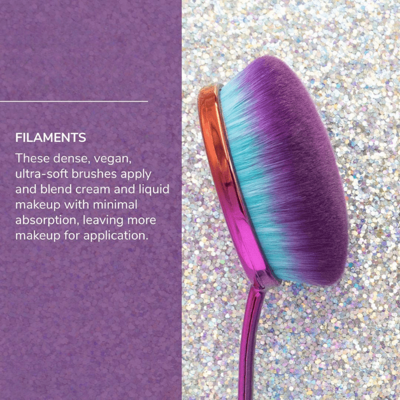 4 Piece Face Makeup Brush Set For Blending And Application-My Makeup Brushset