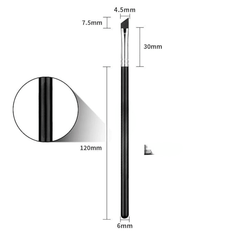 Eyeliner Smudge Brush Set For Dual Function Flawless Makeup-My Makeup Brushset