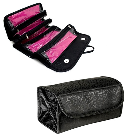 Roll n Go Travel Cosmetic Bag – Organized Beauty On The Go-My Makeup Brushset