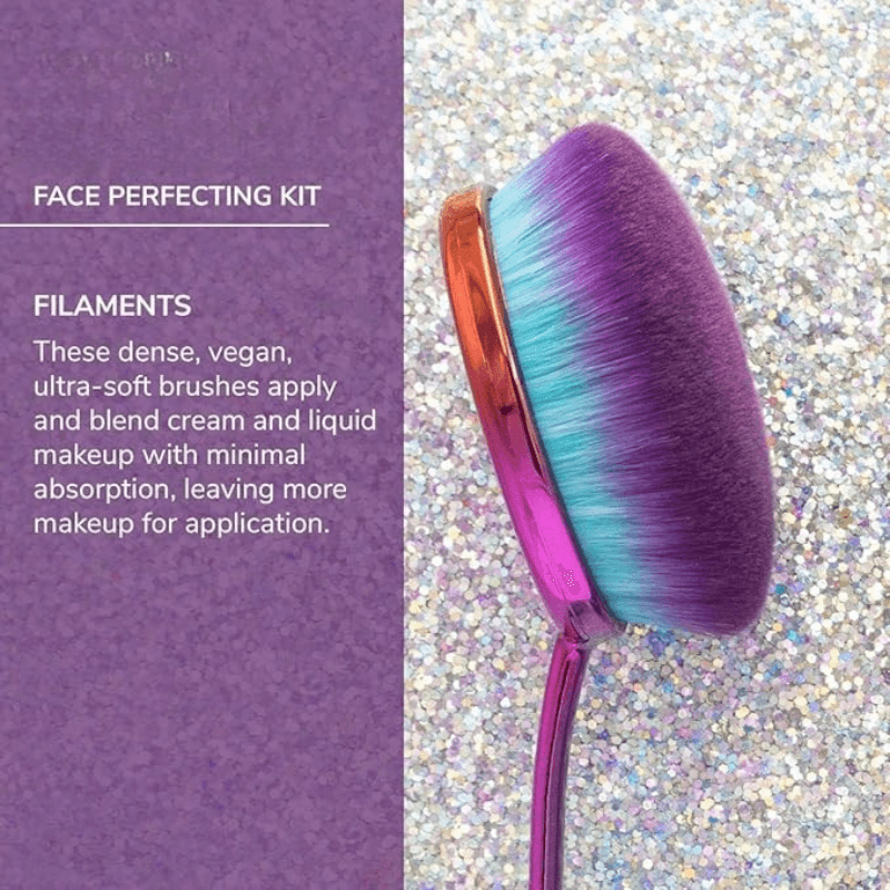 Royal Makeup Brush Set 4 Piece Face Perfecting Blending Kit-My Makeup Brushset