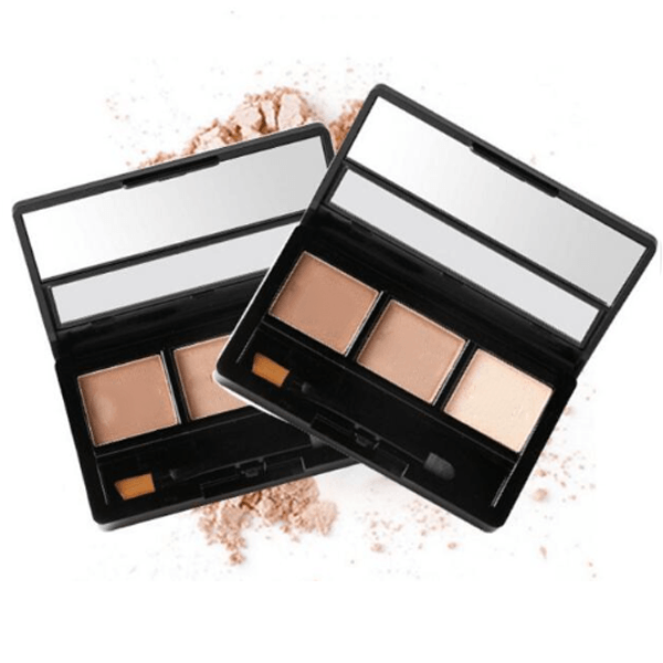 3 Color Eyebrow Powder – Blendable Shades for Natural Brows-My Makeup Brushset