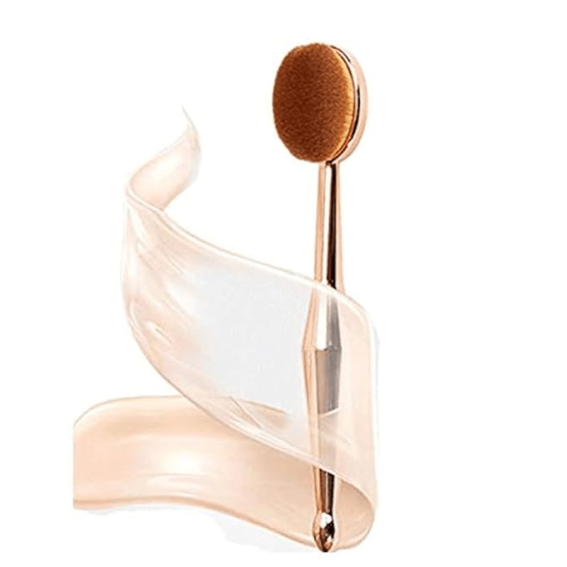 Oval Makeup Brush Set for Flawless Foundation and Blending-My Makeup Brushset