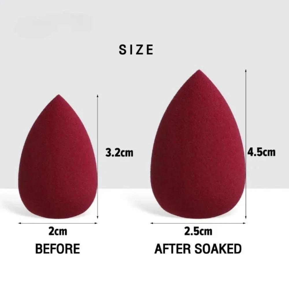 10/30 Pcs Mini Cosmetic Foundation Puff – Soft and Reusable-My Makeup Brushset