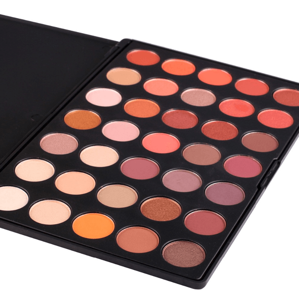 Summer 35 Nude Palette – Warm and Pigmented Shades-My Makeup Brushset