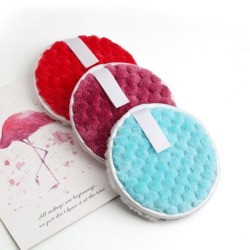 Soft Microfiber Makeup  Pads – Reusable And Skin-Friendly-My Makeup Brushset