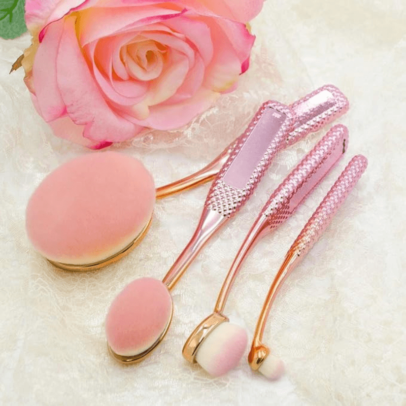 Royal Makeup Brush Set 4 Piece Face Perfecting Blending Kit-My Makeup Brushset