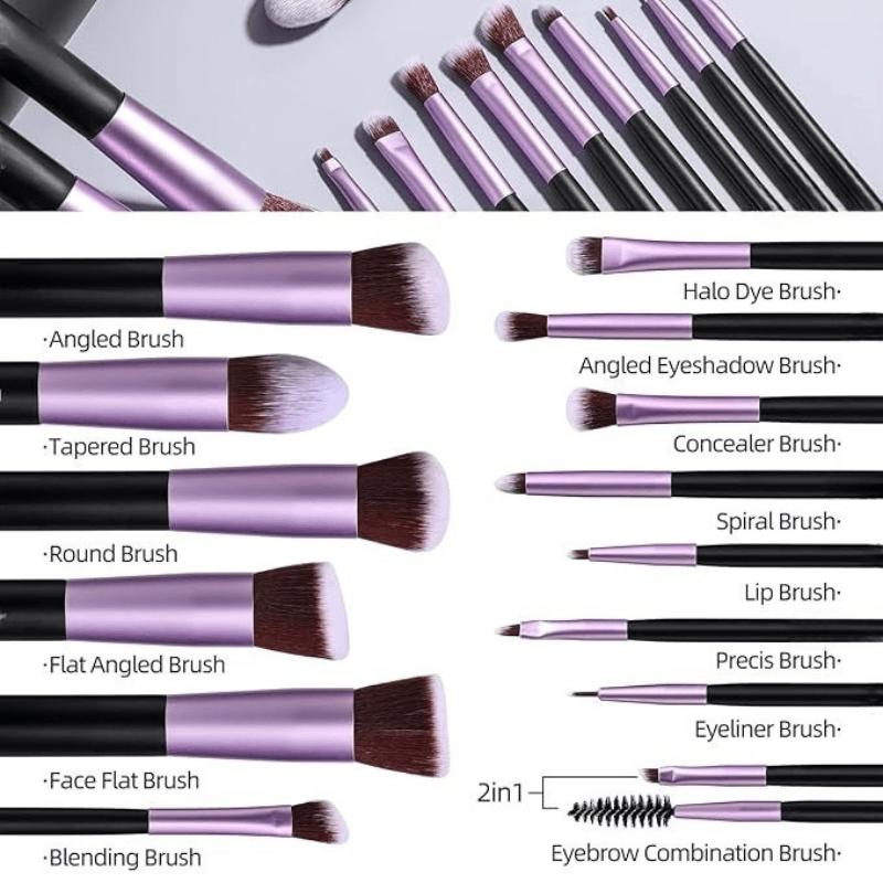 14 Piece Makeup Brush Set For Effortless Application-My Makeup Brushset
