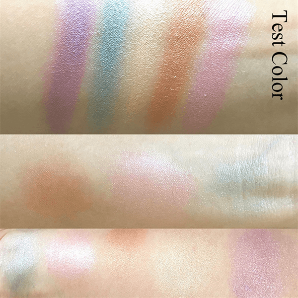 Rainbow Unicorn Highlighter For Face And Body - 5 Shades-My Makeup Brushset