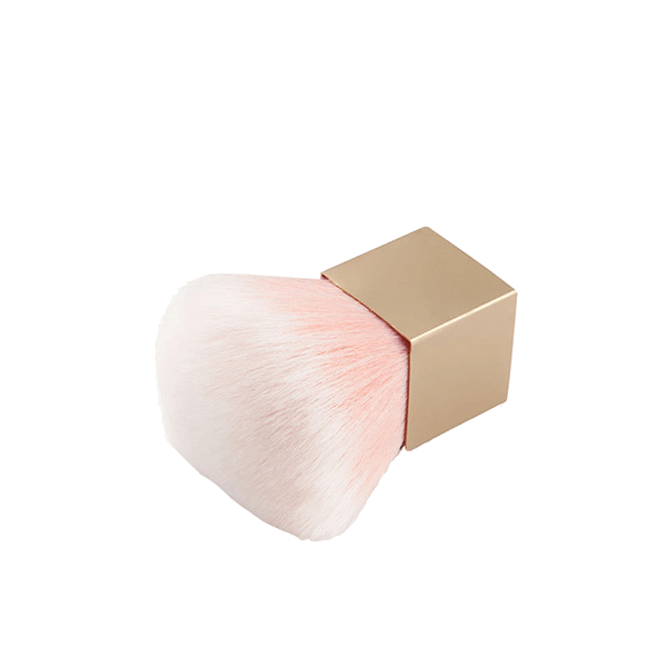 Rose Gold Mini Kabuki Brush – Powder And Blush Brush-My Makeup Brushset