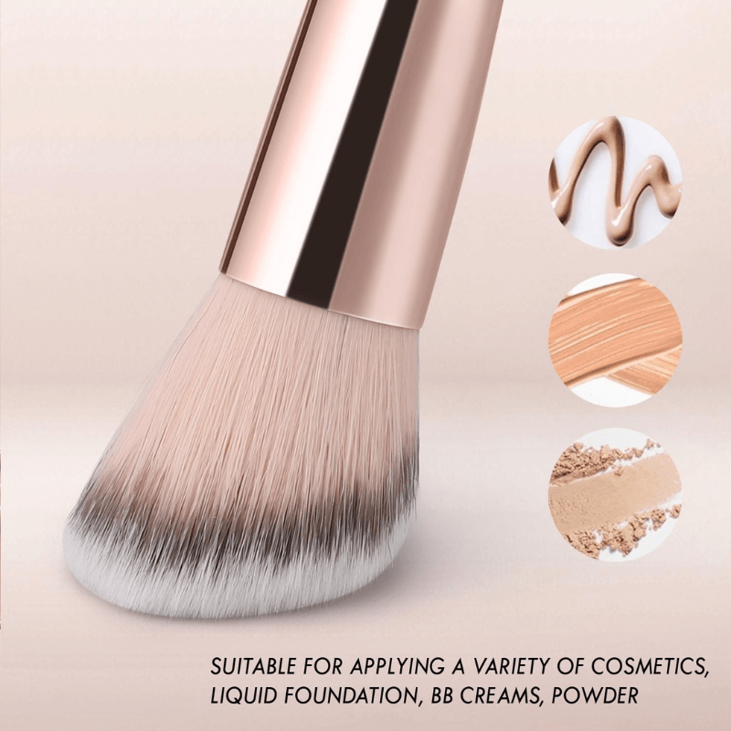 Double Ended Brush - Professional Makeup Foundation Contour Brush-My Makeup Brushset