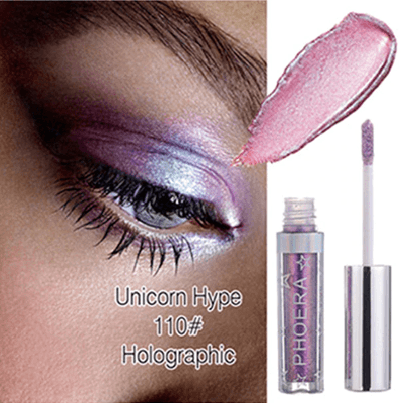 Metallic Liquid Eyeshadow – High-Pigment, Long-Lasting Shine-My Makeup Brushset