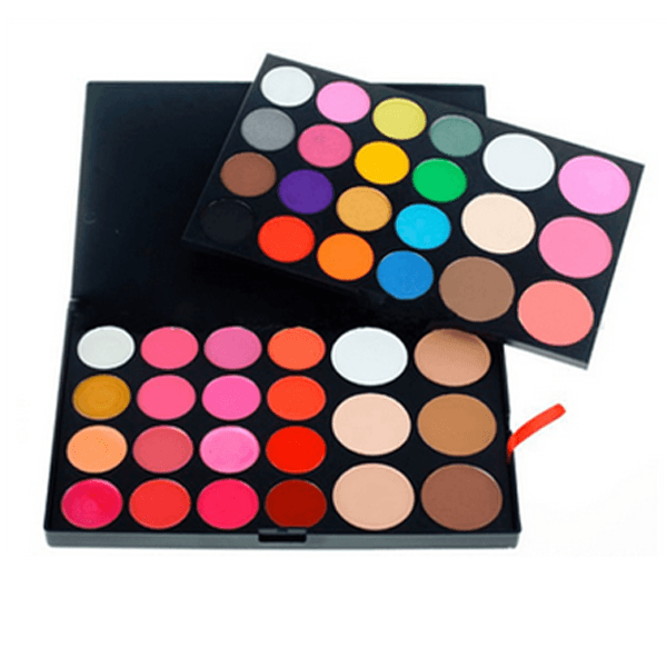44 Color Palette , Make Up Brush - My Make-Up Brush Set, My Make-Up Brush Set
