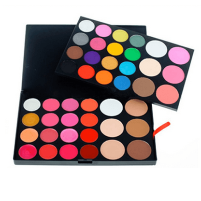 44 Color Palette , Make Up Brush - My Make-Up Brush Set, My Make-Up Brush Set
