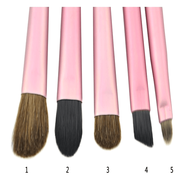 5 Pcs Orchid Eye Brush set-My Makeup Brushset