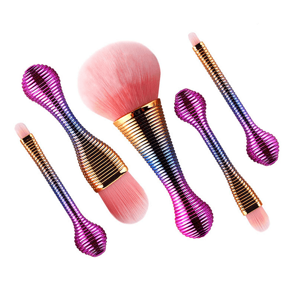 Rainbow Makeup Brush Set – Add Glamour to Your Makeup Routine-My Makeup Brushset