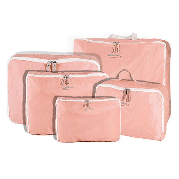 5 Piece Travel Bag Organizer Set – Space-Saving Packing Cubes-My Makeup Brushset