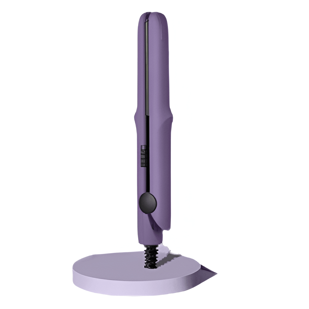 Mini Curling Wand Flat Straightener - Mini Hair Curler-My Makeup Brushset