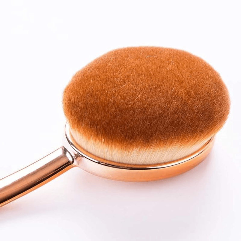 4 Pack Oval Foundation Brushes for Liquid Cream and Powder-My Makeup Brushset