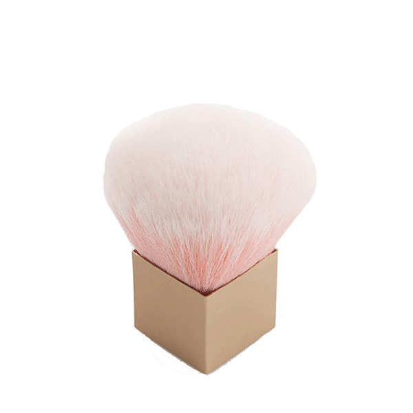 Rose Gold Mini Kabuki Brush – Powder And Blush Brush-My Makeup Brushset