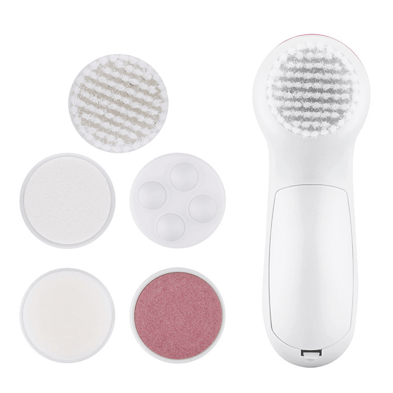 5 Piece Facial Cleansing System – Clear and Radiant Skin-My Makeup Brushset