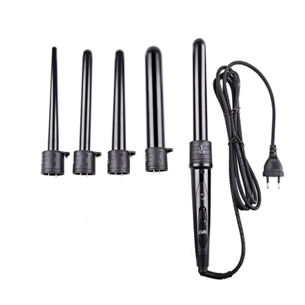 5 Piece Curling Wand Set – Create Salon-Quality At Home-My Makeup Brushset
