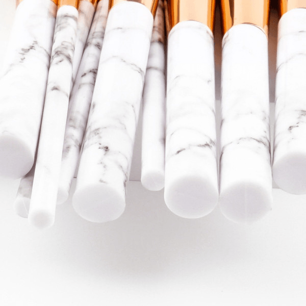 Marble Makeup Brush Set – The Ultimate Beauty Essential-My Makeup Brushset