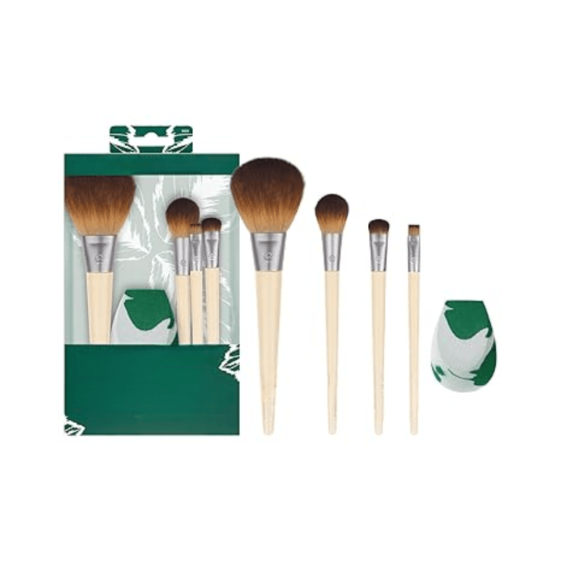 Bamboo Makeup Brush Set - Travel Friendly Beauty Tools-My Makeup Brushset