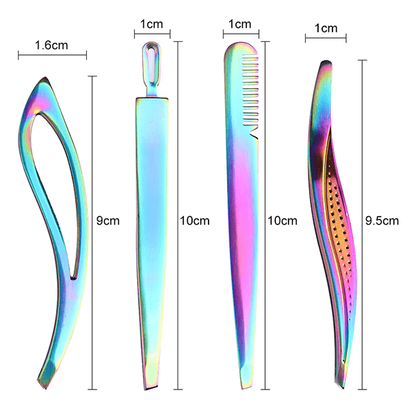 Enchanted Rainbow Tweezer – The Ultimate Precision Grooming Tool-My Makeup Brushset