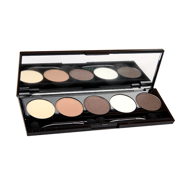5 Color Eyeshadow Palette - Makeup Kit With Mirror-My Makeup Brushset