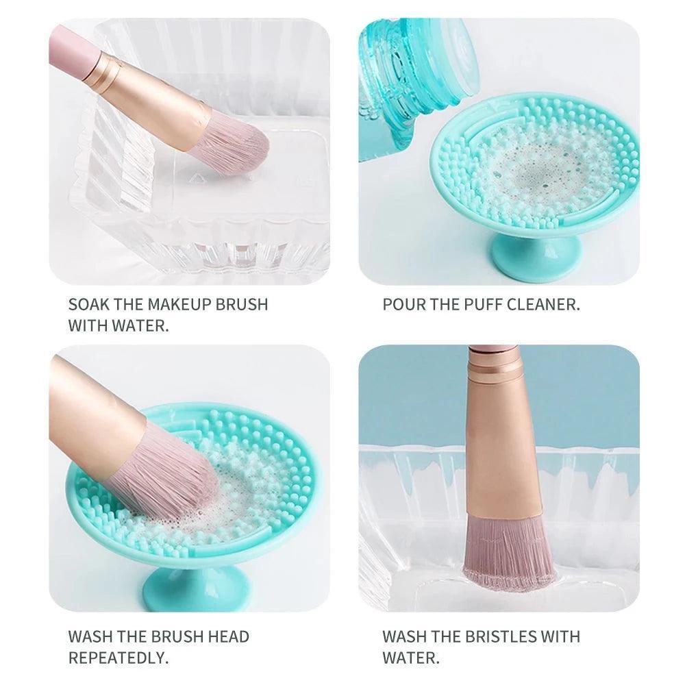 Silicone Brush Cleaner – The Tool for Effortless Makeup Brush Cleaning-My Makeup Brushset
