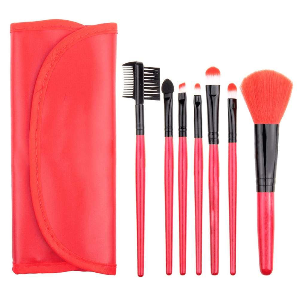 7 Piece Classic Brush Set – Essential Brushes for Daily Makeup-My Makeup Brushset