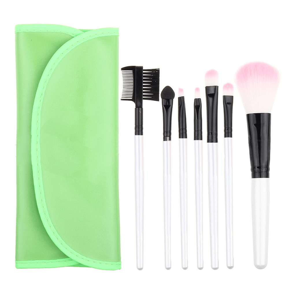 7 Piece Classic Brush Set – Essential Brushes for Daily Makeup-My Makeup Brushset