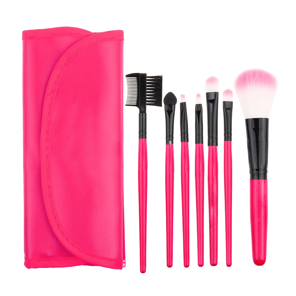 7 Piece Classic Brush Set – Essential Brushes for Daily Makeup-My Makeup Brushset