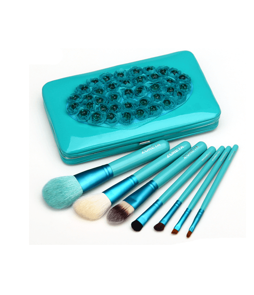 7 Piece Flower Makeup Brush Set For Flawless Application-My Makeup Brushset