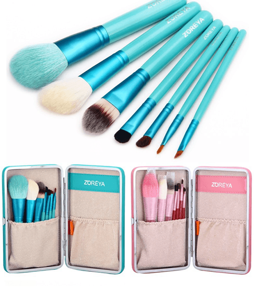 7 Piece Flower Makeup Brush Set For Flawless Application-My Makeup Brushset