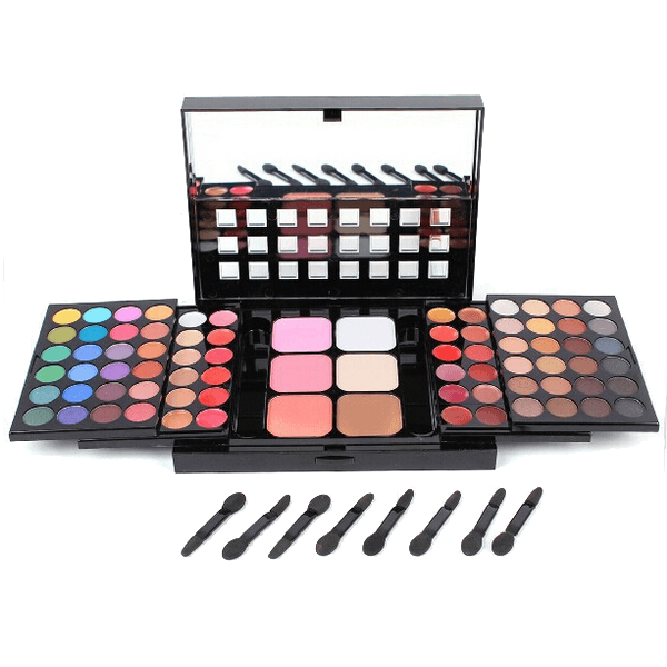78 Color Makeup Palette – Neutral to Bold Shades in Layers-My Makeup Brushset