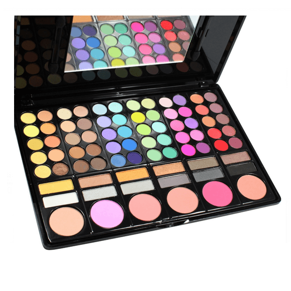 78 Color Makeup Palette – All-in-One Eyeshadow and Face Kit-My Makeup Brushset