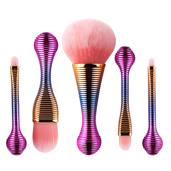 Rainbow Makeup Brush Set – Add Glamour to Your Makeup Routine-My Makeup Brushset