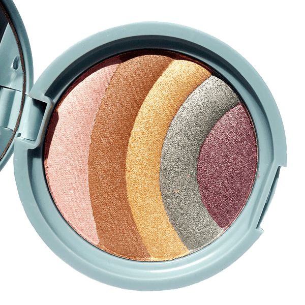 Rainbow Unicorn Highlighter For Face And Body - 5 Shades-My Makeup Brushset