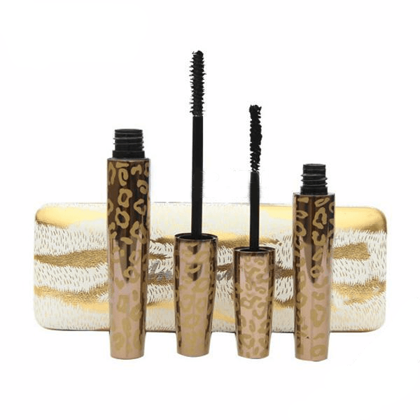 Leopard Print 3D Mascara Set - Elevate Your Lash Game-My Makeup Brushset