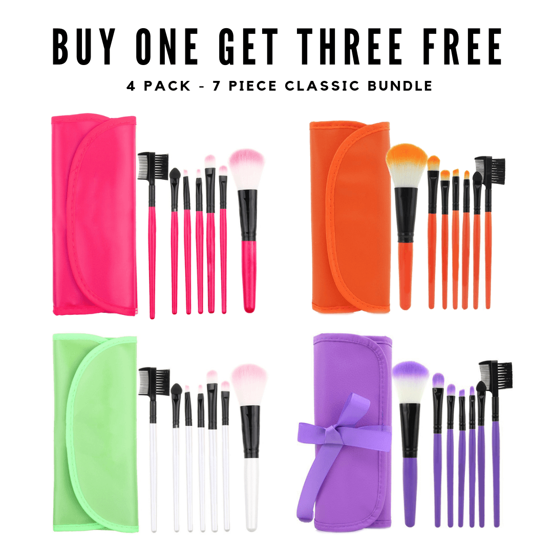7 Piece Makeup Brush Set – The Ultimate Beauty Essential-My Makeup Brushset