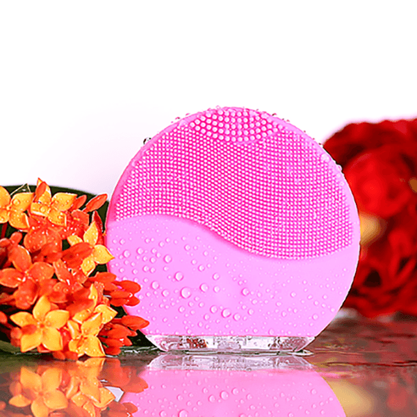 Mini Electric Cleansing Brush - Gentle skin exfoliator-My Makeup Brushset