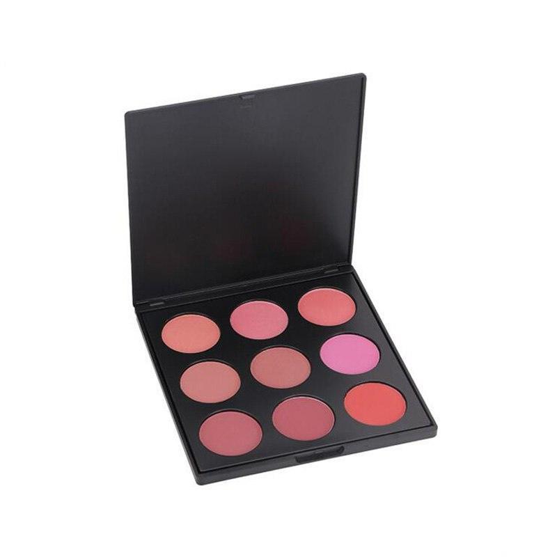 Master 9 Blush Palette – Warm And Blendable Matte Shades-My Makeup Brushset