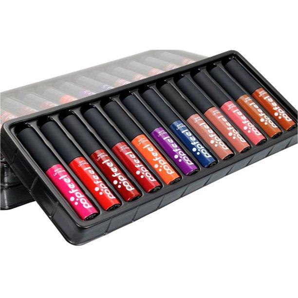 Matte Liquid Lipstick – Long-Lasting, Smudge-Proof Lip Color-My Makeup Brushset