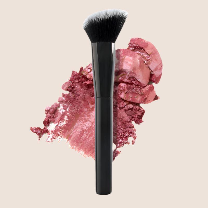 Angled Multipurpose Brush With Handle For Makeup Application-My Makeup Brushset