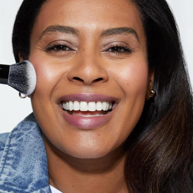 Angled Multipurpose Brush With Handle For Makeup Application-My Makeup Brushset