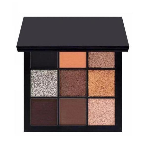 Matte And Shimmer Eyeshadow Palette – 9 Richly Pigmented Shades-My Makeup Brushset