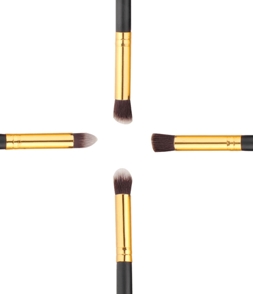 4 Piece Eye Blending Brush Set – Soft and Precise Application-My Makeup Brushset